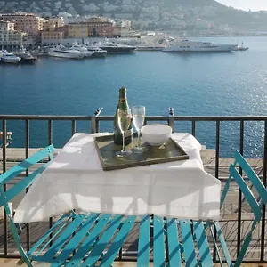 Waterfront Panoramic Sea View, Balcony, Ac Nice